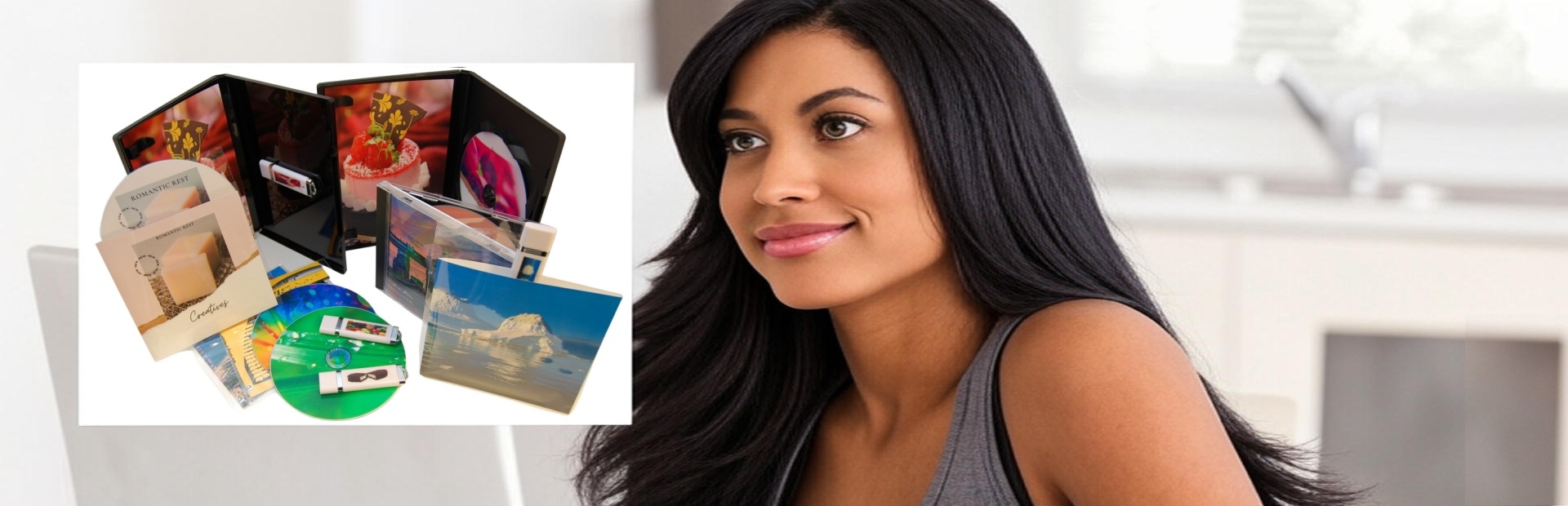 Create your free CD DVD or USB product and order today.