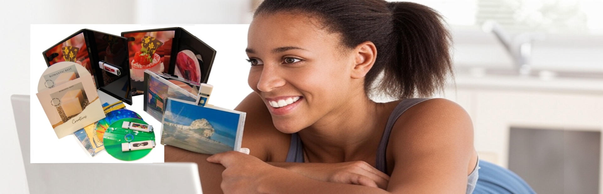 Create your free CD DVD or USB product and order today.